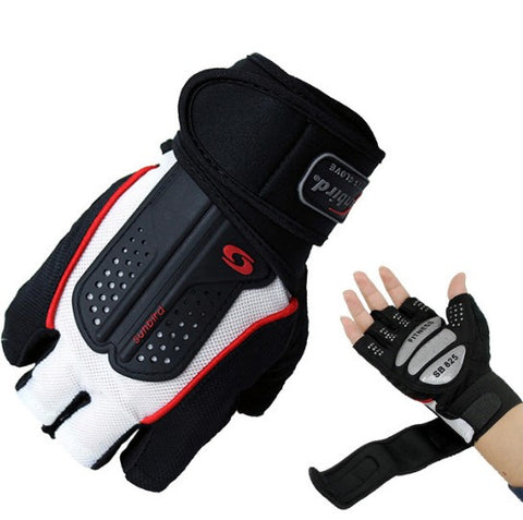 Weight Lifting Fingerless Fitness Gloves